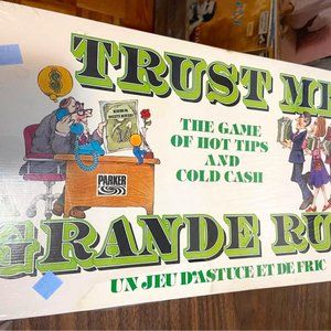 SEALED NEW Vintage Parker Brothers Trust Me game from the 1980s
